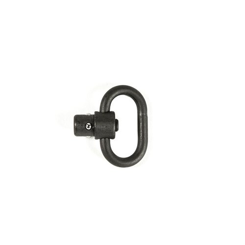 Il Push Button QD Sling Swivel offre un attacco sicuro e silenzioso per slings, leggero e robusto, compatibile con Vickers Slings e socket QD standard.
