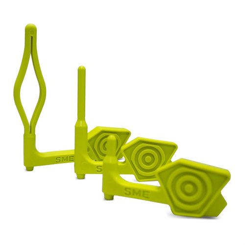 Le bandiere di sicurezza per camera di SME indicano che l'arma è scarica e sicura, e possono essere utilizzate come attrezzi per AR-15/M16 e ottiche.