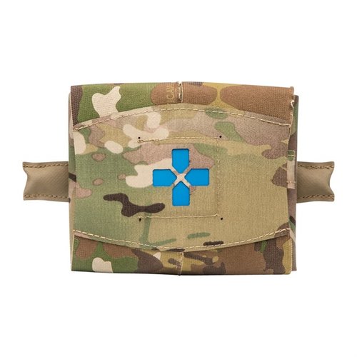 Il Micro Trauma Kit NOW! - PLUS+ è 30% più grande, progettato per un accesso rapido a medicazioni complete, compatibile con MOLLE per un trasporto facile.