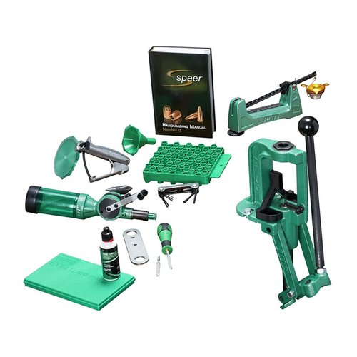 Il Rock Chucker Supreme Master Reloading Kit è il kit di ricarica ideale, completo di tutto il necessario per iniziare a ricaricare munizioni come un professionista.
