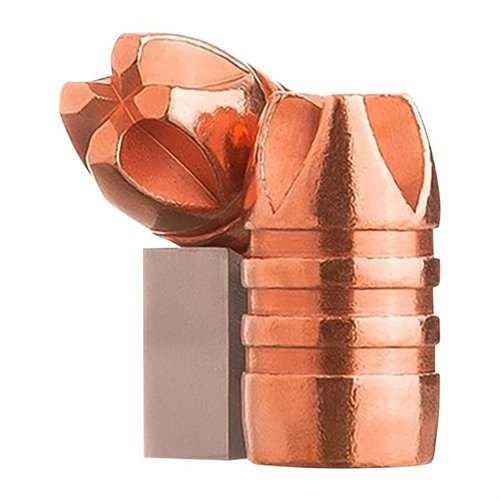 Le pallottole XTREME PENETRATOR 452 cal. 250gr offrono penetrazione profonda e cavità permanente maggiore, perfette per caccia e difesa speciale.