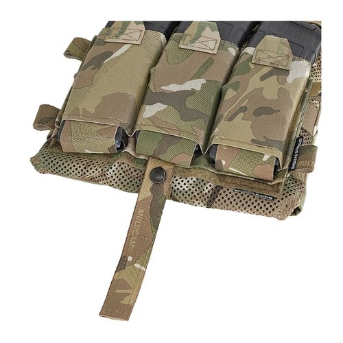 L'OTB Placard 5.56 x 45 offre una ritenzione superiore per caricatori ed equipaggiamenti critici, con celle elastiche espandibili e attacco sicuro al plate carrier.