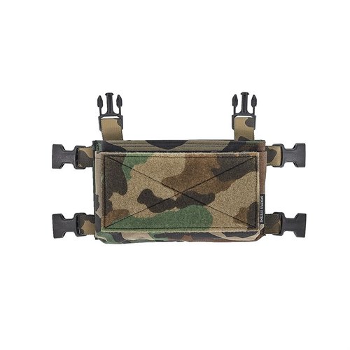 Il Micro Fight Chest Rig Mk4 è leggero, modulare e versatile, supporta configurazioni personalizzate per trasportare munizioni e attrezzature essenziali.