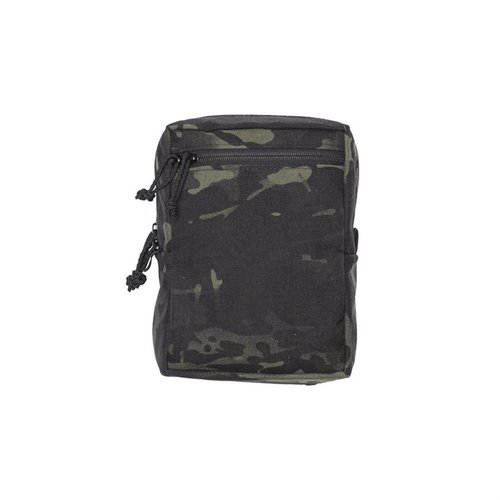 Il TALL GP POUCH di SPIRITUS SYSTEMS offre ampio spazio per attrezzature, è realizzato in nylon 500D e include tasche per occhiali notturni e un sistema MOLLE.