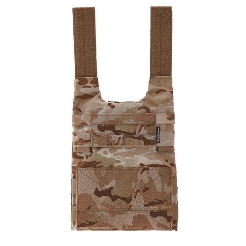 Il LV-119 O V E R T Front Plate Bag offre compatibilità MOLLE, integrazione con placard, supporto PTT e routing cavi, ideale per operazioni ad alta visibilità.