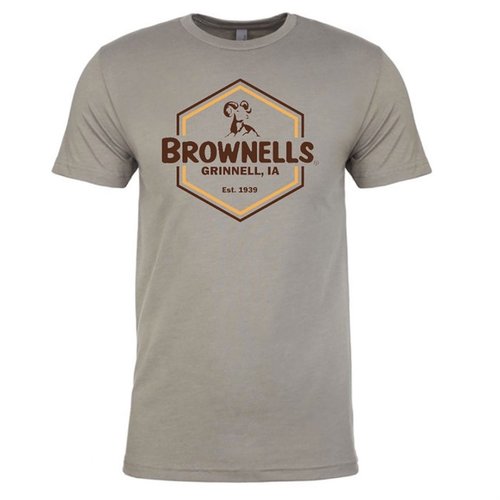 Resta fresco e comodo con la nuova linea di T-Shirt Brownells, disponibili in taglie XS a 3XL e in vari colori. L'orgoglio Brownells è sempre di moda!