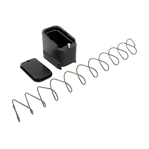 L'estensione per caricatori Shield Arms per Glock 19/23 aggiunge 5 colpi al caricatore del Glock 19 e 4 colpi al Glock 23, con facile accesso a molla e follower.