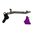 GRILLETTO ALPHA PER GLOCK GEN 3/4 G17/19/34 3 LBS VIOLA
