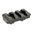 Sezione rail M-LOK in polimero a 3 slot