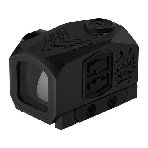 Scopri il KRAKEN 1x16 Closed Emitter Dot Sight: robusto, impermeabile, con adattatori RMR e MOS inclusi, tecnologia Shake ‘N Wake e batteria CR2032.