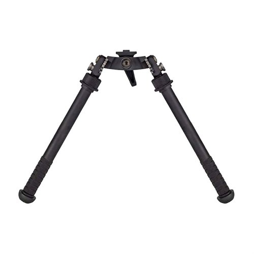 Il bipode ATLAS GEN2 CANT AND LOC (CAL) BT69-NC è realizzato in alluminio di alta qualità, senza clamp, ideale per tiratori che non necessitano della funzione di panning.