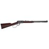 Fucile a leva Henry Octagon Frontier 17 HMR con canna ottagonale da 20", 11 colpi, legno di noce americano e mirini regolabili, ideale per tiro e caccia.