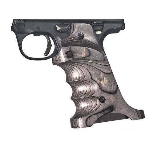 I grip in laminato per Ruger Mark IV 22/45 offrono un supporto per il pollice, scanalature per le dita e una presa più stabile, realizzati in legno CNC.