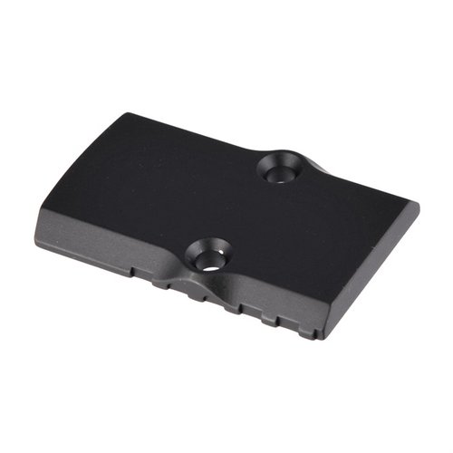 La Cover Plate di Brownells offre una soluzione semplice per rimuovere l'RMR dalle slide G20/G21, realizzata in alluminio anodizzato nero, leggera e resistente.