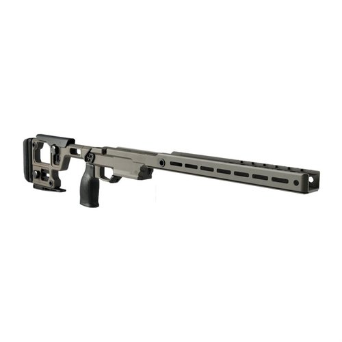 Il SOLUS Competition Chassis per Remington 700 offre modularità, ergonomia avanzata, compatibilità M-LOK/Arca e regolazioni personalizzabili per una precisione ottimale.