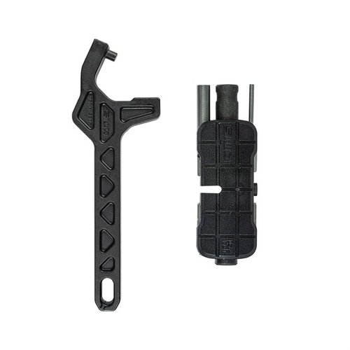 Strumento 8-in-1 per disassemblare pistole e caricatori Glock®, compatto e facile da usare, ideale per manutenzione e pulizia sicura delle riviste.