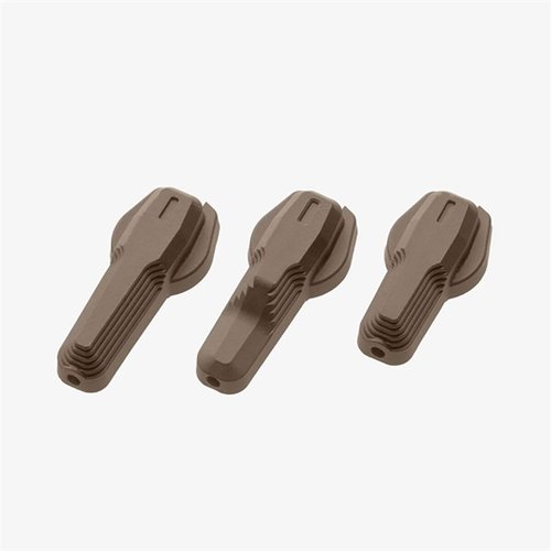 Il Magpul ESK è un kit selettore ambidestro modulare per AR, con leve configurabili, installazione senza attrezzi e angoli ergonomici per un utilizzo moderno.