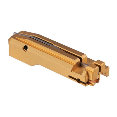 L'assemblaggio del bullone Brownells 10/22® è in acciaio inossidabile, pronto per l'installazione e disponibile in finitura satinata o black nitride.