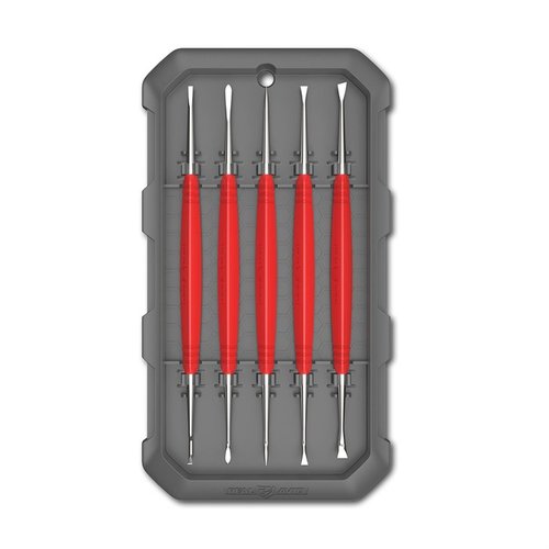 Gli Accu-Grip Steel Picks offrono punte progettate per rimuovere facilmente il carbonio, con un design ergonomico in acciaio inossidabile per un controllo superiore.