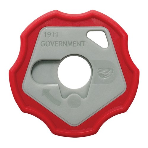 Rimuovi facilmente il barrel bushing della tua 1911 con il 1911 SMART WRENCH: design innovativo, cattura il Recoil Spring Plug e non graffia il tuo arma.