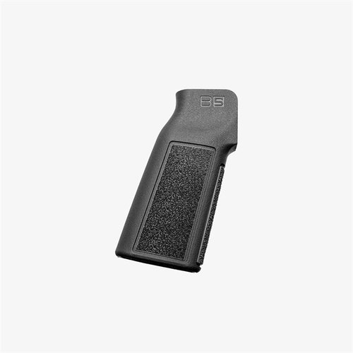 Il B5 Systems Type 22 P-Grip offre un angolo di presa verticale migliorato per ergonomia ottimale, texture aggressiva per maggiore ritenzione e compatibilità con Battery Grip Plug.
