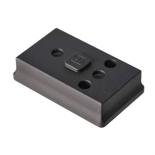 Il supporto ottico offset Arisaka offre un montaggio modulare a 35 o 45 gradi, compatibile con diversi red dot, mantenendo una co-witness bassa e flessibilità d'uso.