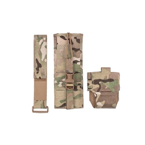 Il Multi-Platform Radio Chassis Mk5 offre un sistema modulare e scalabile per il fissaggio di radio, compatibile con vari modelli e facilmente regolabile.