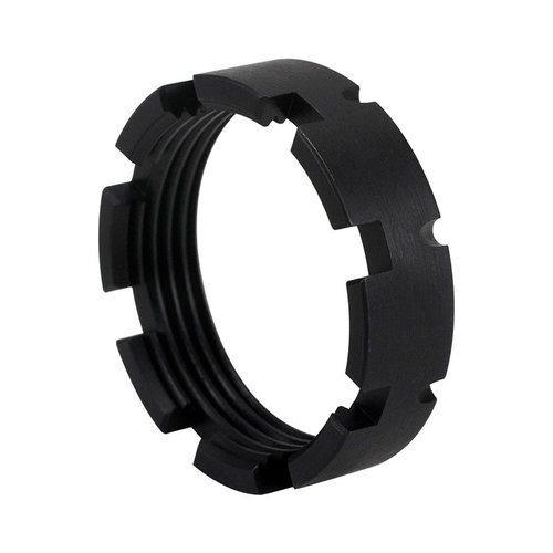 La ECHO ZULU CASTLE NUT di Tango Uniform offre un sistema di staking per AR più veloce e sicuro, con un design in acciaio 4140 PH e finitura in nitruro nero.