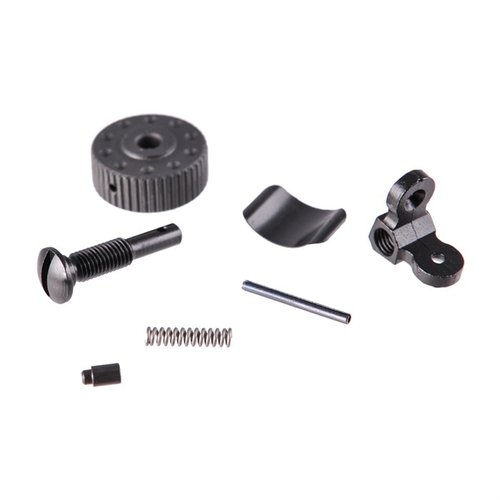 L'assemblaggio della base del mirino posteriore Modern A1 con Rapidex Knob offre un design resistente e un preciso regolatore di windage per scatti perfetti.