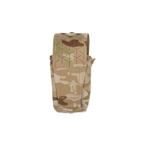 La SPUD Munitions Pouch offre versatilità eccezionale, con un sistema di chiusura regolabile e capacità di contenere diversi tipi di munizioni e attrezzi.