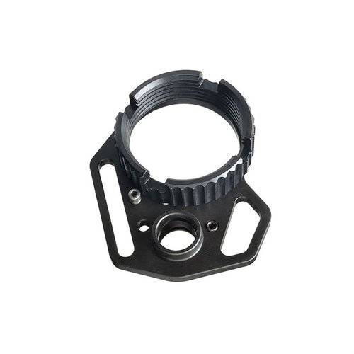 L'End Plate Multi-Funzione e il Castle Nut Anti-Rotazione di Strike Industries offrono un sistema sicuro e adattabile con punti di attacco multipli per slings.