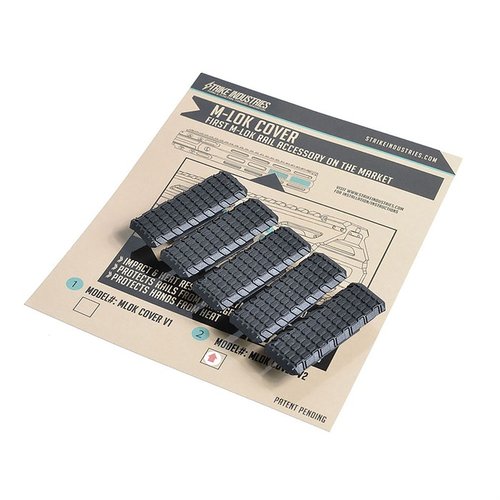 I M-LOK Covers di Strike Industries offrono un controllo superiore dell'arma, assorbimento degli impatti e protezione per il tuo sistema rail, in un design ultra-slim.