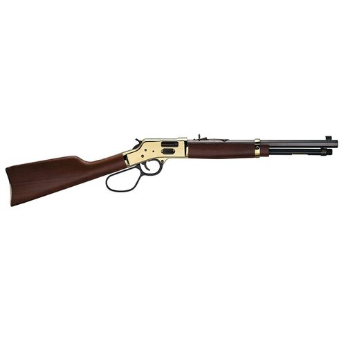 Non lasciarti ingannare dal look retrò; il fucile lever action BIG BOY BRASS offre affidabilità, precisione e un design classico con canna ottagonale da 20