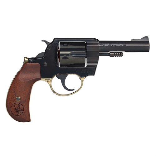 Il BIG BOY 357 MAGNUM/38 SPECIAL è un revolver classico a sei colpi, perfetto per accompagnare il fucile Big Boy o per essere protagonista con la sua artigianalità americana.