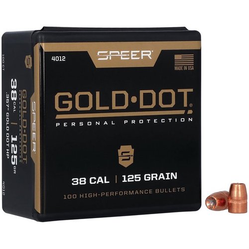 Le pallottole Gold Dot 38 Cal (.357
