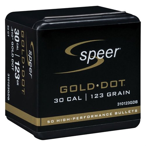 I proiettili Gold Dot 30 Calibro garantiscono massima precisione, espansione affidabile e quasi totale ritenzione del peso, perfetti per la protezione personale.