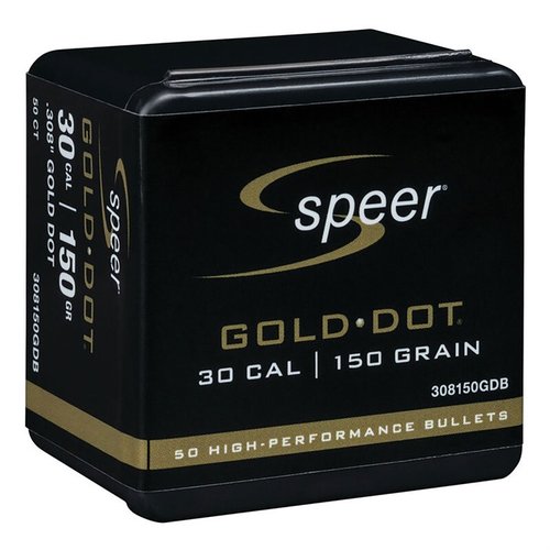 I proiettili Gold Dot® 30 Caliber (0.308