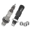 Il set Bushing Full Length- Ultra Micrometer Die per 6.5 Creedmoor include un Full-Length Bushing Die e un Bench Rest® Ultra Micrometer Seater Die, di alta qualità.