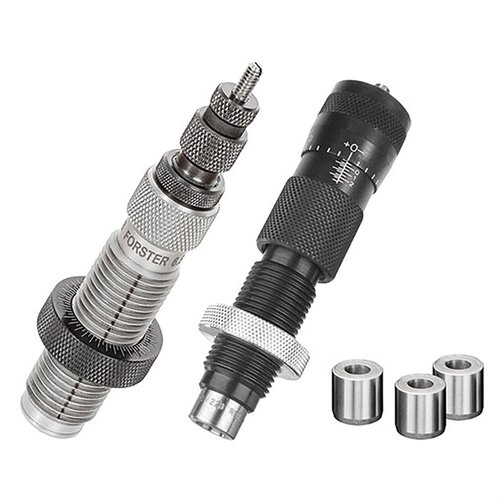 Il set BUSHING FULL LENGTH-ULTRA MICROMETER DIE include un Full-Length Bushing Die e un Bench Rest® Ultra Micrometer Seater Die, realizzati con qualità superiore.