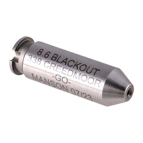 I gauge Manson Precision garantiscono misurazioni precise del headspace per cartucce senza fondello, assicurando sicurezza e prestazioni ottimali delle armi.