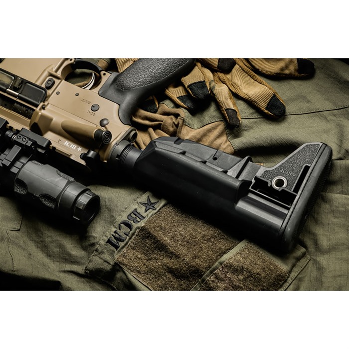 BRAVO COMPANY Calcio MOD 2 SOPMOD Widebody nero - Brownells Italia