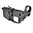 Ricevitore inferiore AR-15 MIKE-45 45 ACP in billet, senza componenti, nero