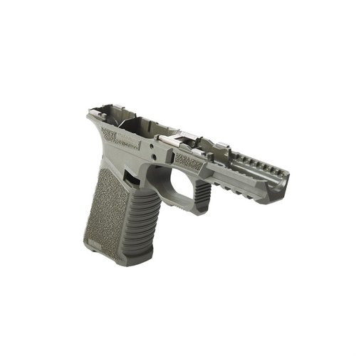 Il telaio SCT 17 Full Size è compatibile con Glock® Gen 3, offre ergonomia avanzata, flared mag well, e una texture aggressiva per un controllo ottimale.