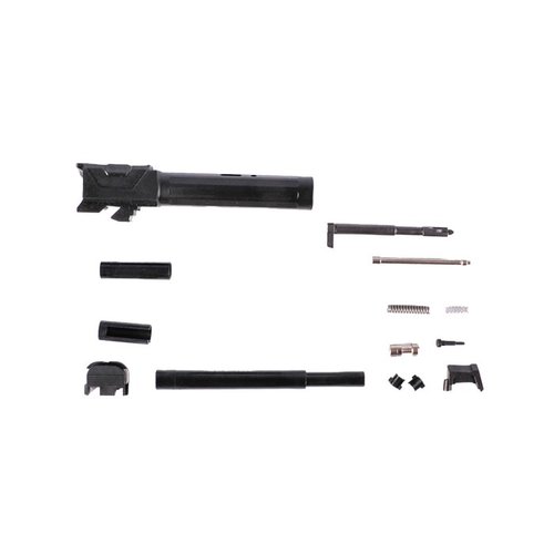 Il BROWNELLS EXCLUSIVE SLIDE COMPLETION KIT per Glock 19 Gen 3 offre componenti di alta qualità per un'assemblaggio preciso e prestazioni ottimali.