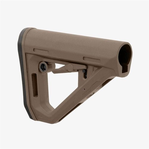 Il DT Carbine Stock di MAGPUL offre regolazioni rapide, maggiore stabilità e compatibilità con accessori, rendendolo ideale per carabine AR15/M16/M4.