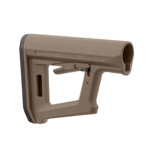 Il MOE PR Carbine Stock offre un design leggero e minimalista, supporto per la mano, compatibilità con CTR Cheek Risers e slot M-LOK per il montaggio di sling.