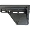 AMEND2 AMS Modular Lower con vano portaoggetti, calcio per carabina Mil‑Spec, nero