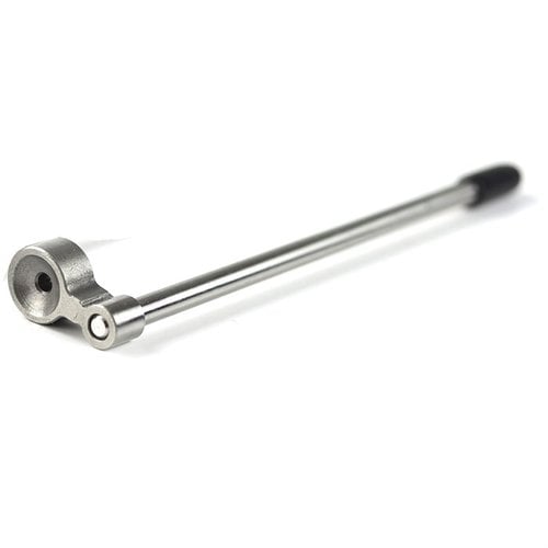 L'Ejector Rod potenziato per Ruger® Wrangler® e New Model Single-Six® facilita l'espulsione delle cartucce con un pulsante più grande, realizzato in acciaio inox.