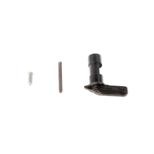 Il selettore di sicurezza Posi-Snap di Geissele, realizzato in acciaio inossidabile 400, offre una sensazione tattile positiva quando si attiva.