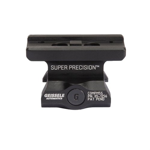 Il montaggio Super Precision® CompM5s offre robustezza in alluminio 7075-T6, 1.400 libbre di forza di serraggio e ritorno al punto zero superiore.